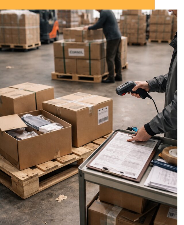 Сборные грузы из Китая: доставка, склад и таможня от 18639