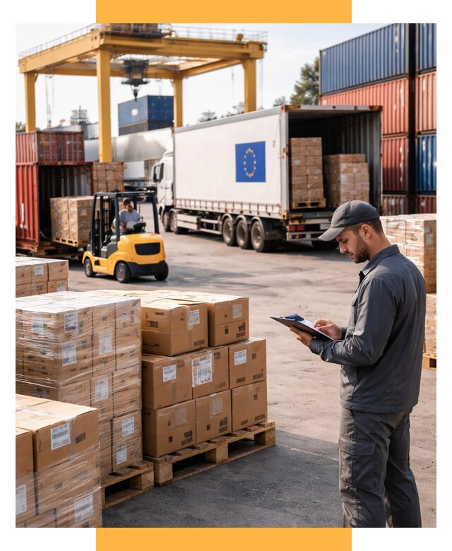 Доставка грузов из Европы от 12426 р., логистика СетСервис-Мхч