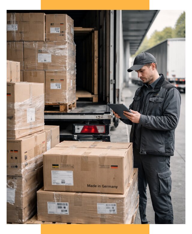 Доставка грузов из Германии от 46598 р. быстро - СетСервис-Мхч