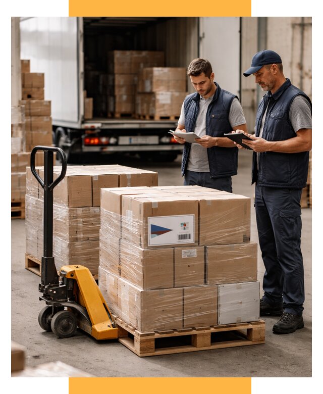 Доставка грузов из Чехии в Россию от 36243 р. | СетСервис-Мхч