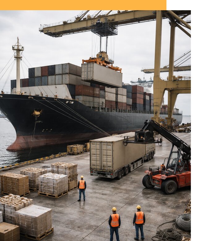 Морские перевозки из Индии: доставка FCL/LCL, таможня от 124260