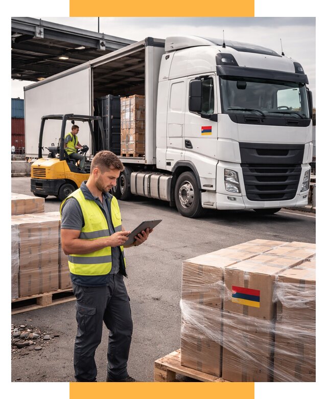 Автоперевозки из Армении от 98373 р. — услуги СетСервис-Мхч