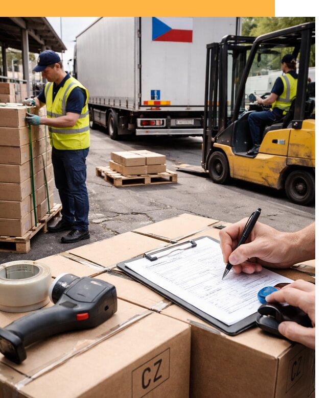 Доставка грузов в Чехию от 36243 руб, международные перевозки