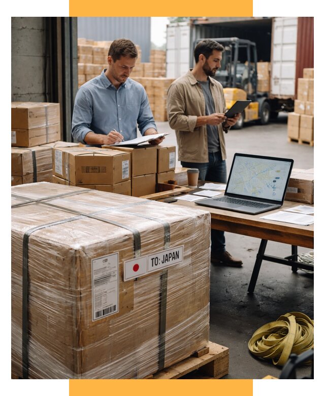 Доставка грузов в Японию от 25888 р., логистика СетСервис-Мхч