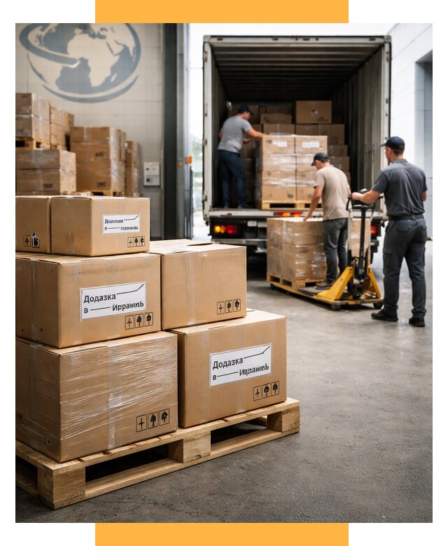 Доставка грузов в Израиль и экспорт от 46598 р. СетСервис-Мхч