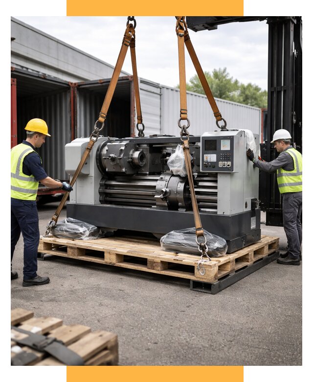 Перевозка станков и таможня от 62130 р. | СетСервис-Мхч логистика