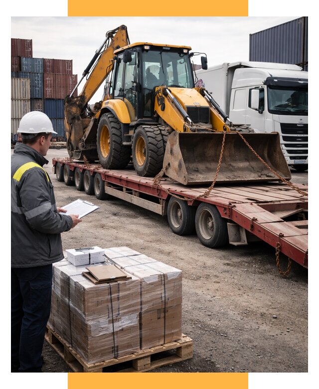 Международная перевозка спецтехники от 46598 р., СетСервис-Мхч