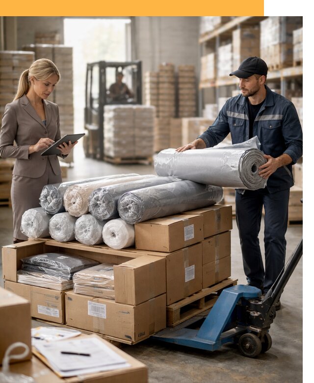 Перевозка текстиля по миру от 15533 руб. с таможней и страхованием