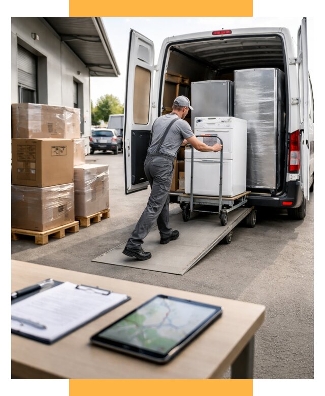 Перевозка бытовой техники от 6731 р. - логистика СетСервис-Мхч