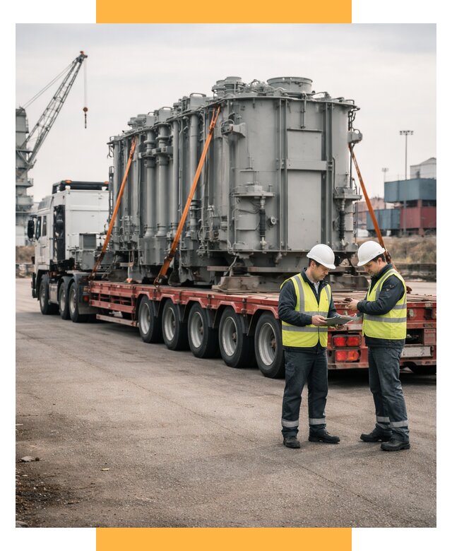 Перевозка негабаритных грузов под ключ от 124260 р., СетСервис-Мхч