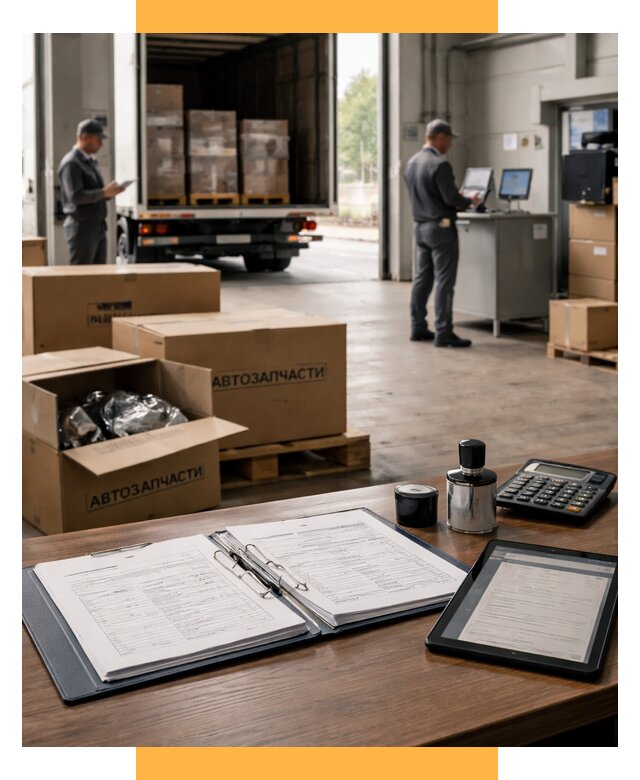 Таможенное оформление автозапчастей под ключ от 8802 р., СетСервис-Мхч