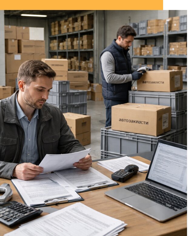 Таможенное оформление автозапчастей по выгодным тарифам от 8802