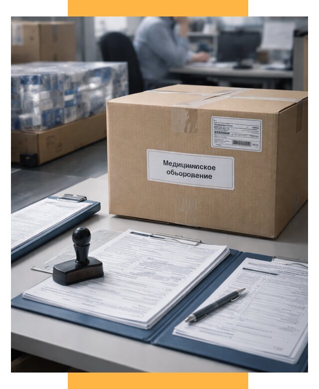 Таможенное оформление медоборудования от 12426 р. | СетСервис-Мхч
