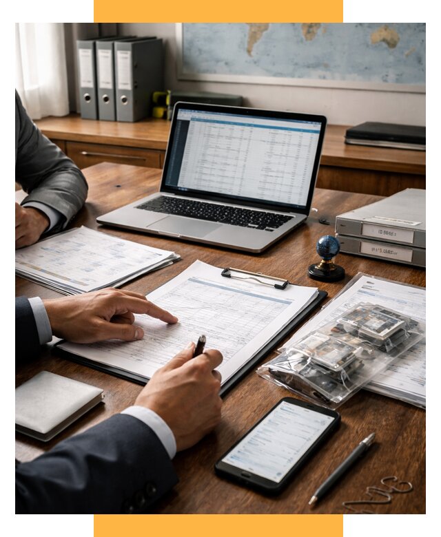 Проверка поставщика за рубежом от 8802 р. | СетСервис-Мхч аудит