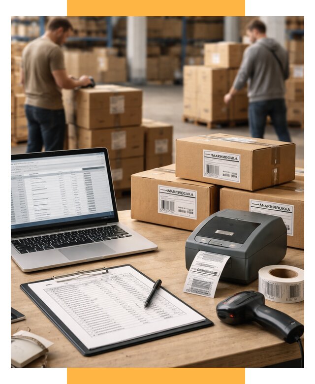 Маркировка импортных товаров от 4660 р. под ключ, СетСервис-Мхч